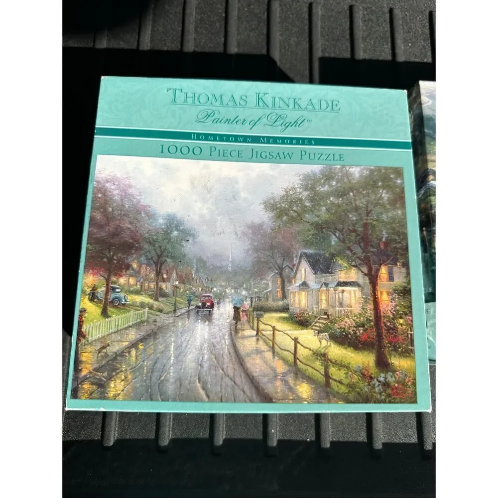 Thomas Kincade hometown memories emerald valley puzzles 1000 pc